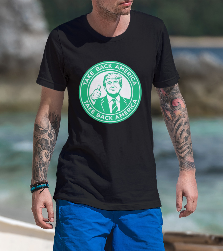 Take Back America Trump Thumb Up Seal T-Shirt