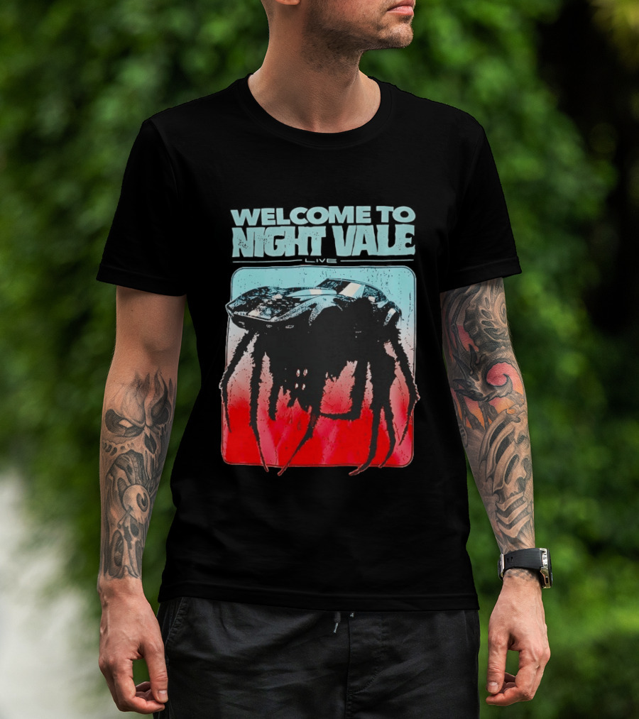 Welcome To Night Vale Live Giant Spider UFO T-Shirt
