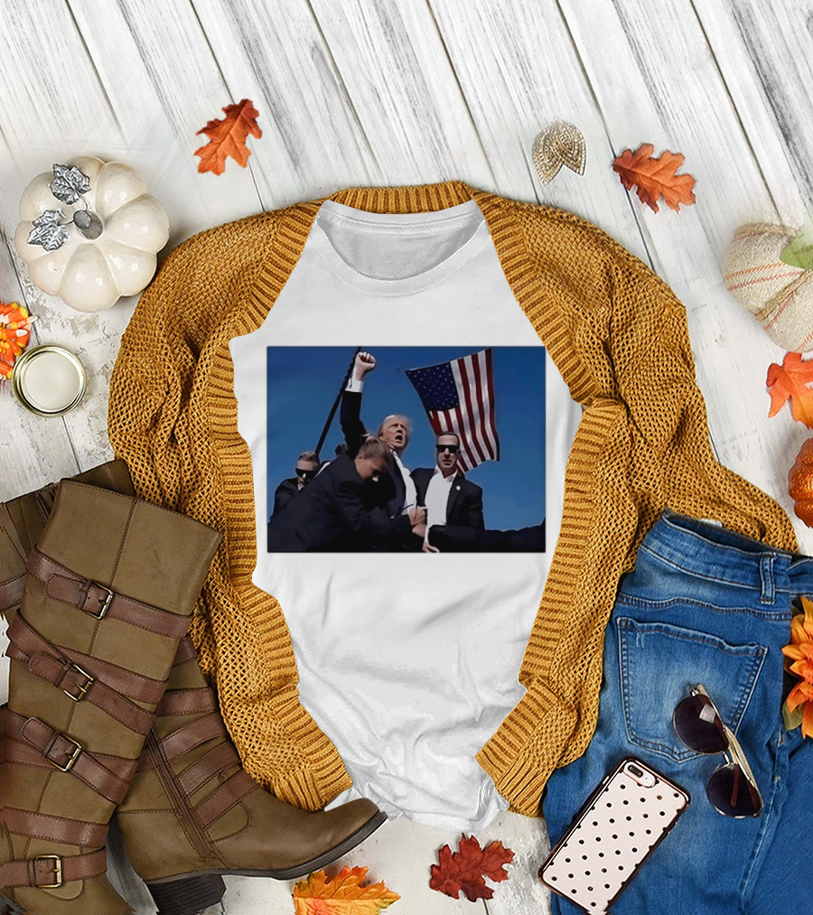 Donald Trump Take America Back 2024 American Flag T-Shirt