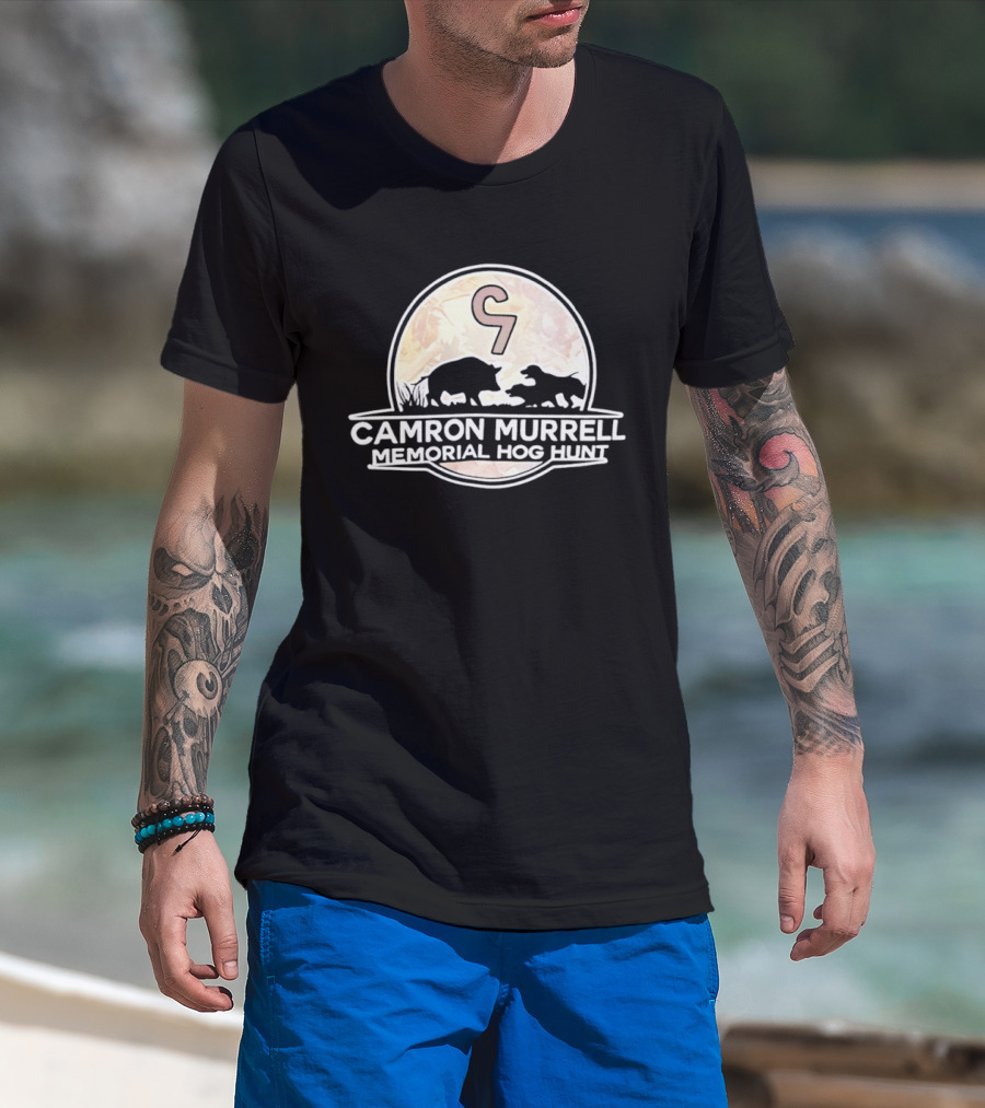 Camron Murrell Memorial Hog Hunt 7 Wild Boar T-Shirt