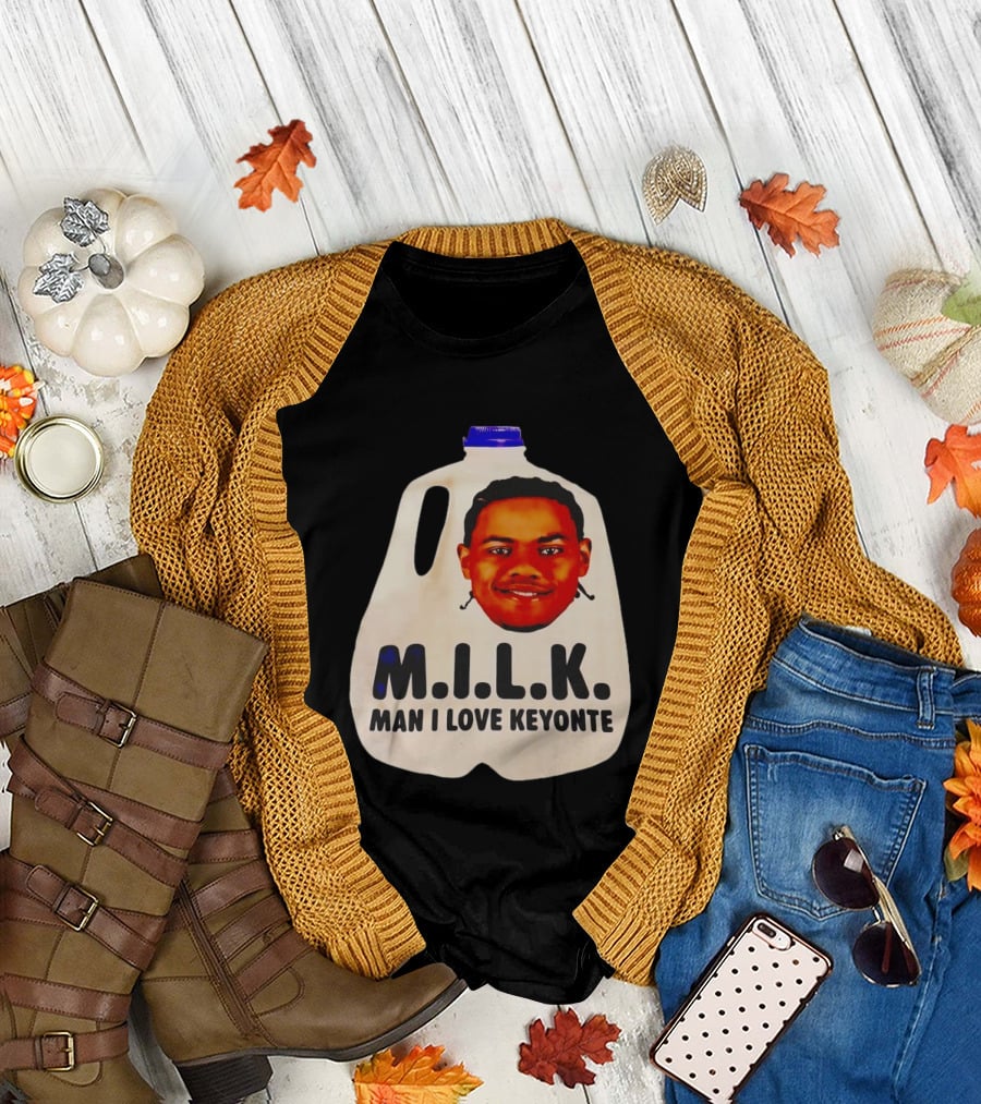 M.I.L.K Man I Love Keyonte George Fan T-Shirt