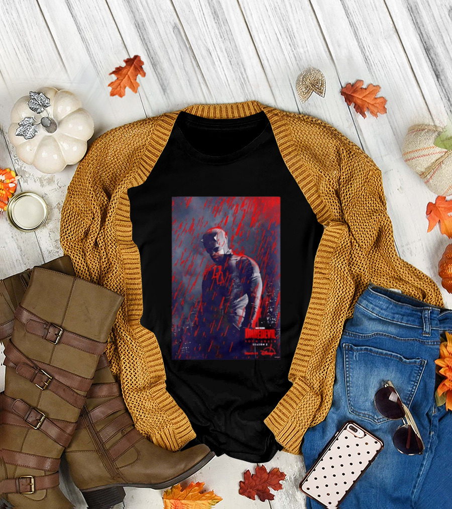 Daredevil Born Again Season 2 Premiering March 24 2026 Disney Plus T-Shirt