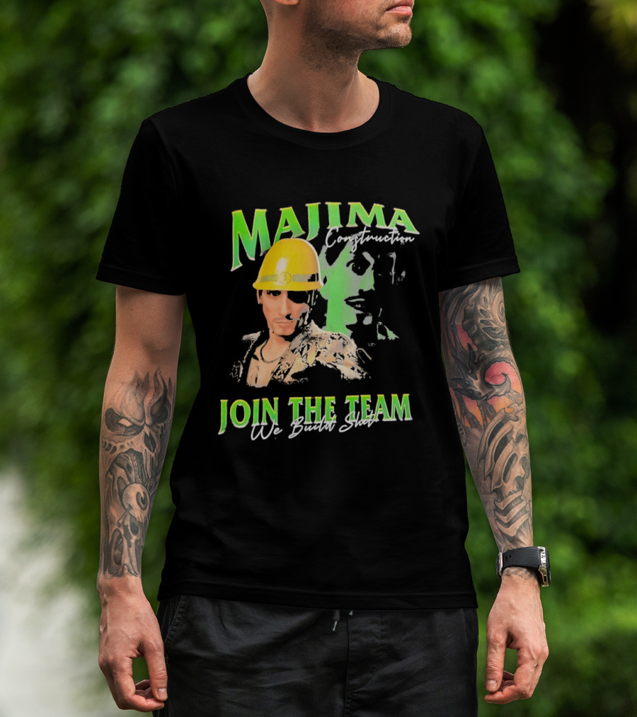 Majima Construction Join The Team We Build Surf T-Shirt