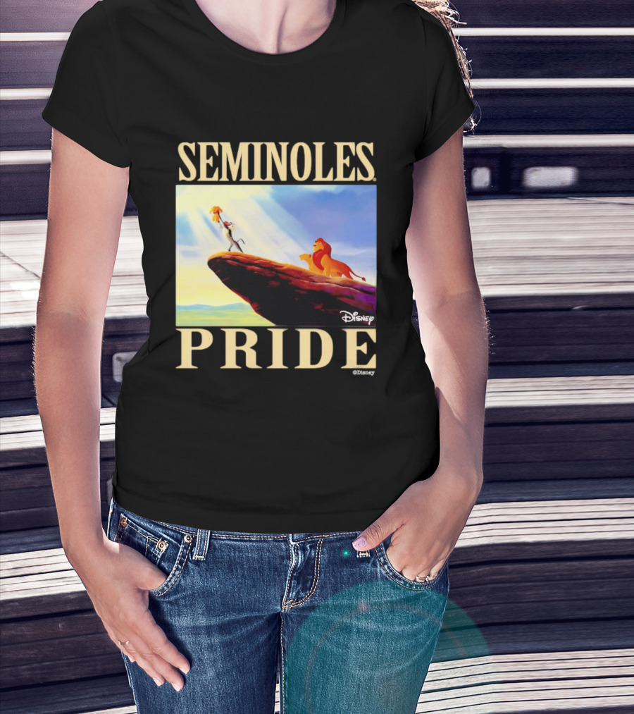 Seminoles Pride Florida State Disney Lion King Scene T-Shirt