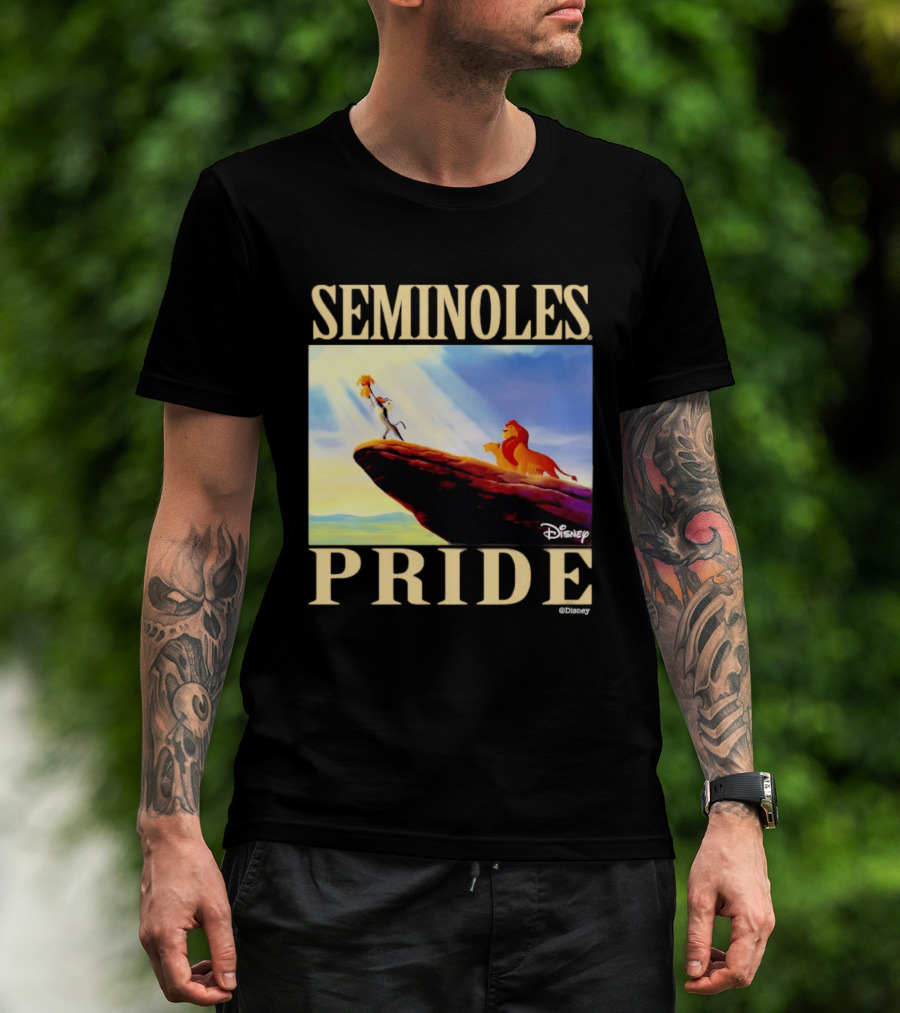 Seminoles Pride Florida State Disney Lion King Scene T-Shirt