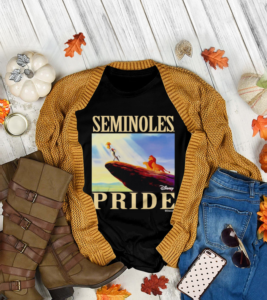 Seminoles Pride Florida State Disney Lion King Scene T-Shirt