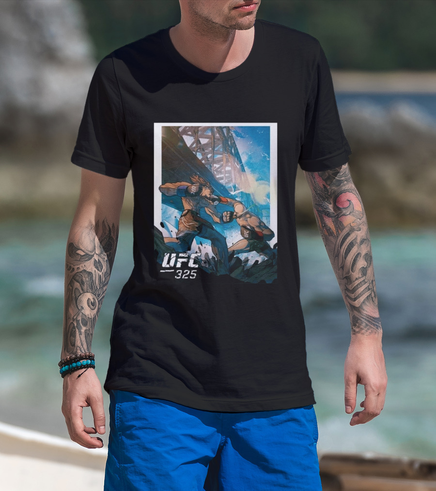 UFC 325 Alexander Volkanovski Vs Diego Lopes February 2026 Warrick Wong T-Shirt
