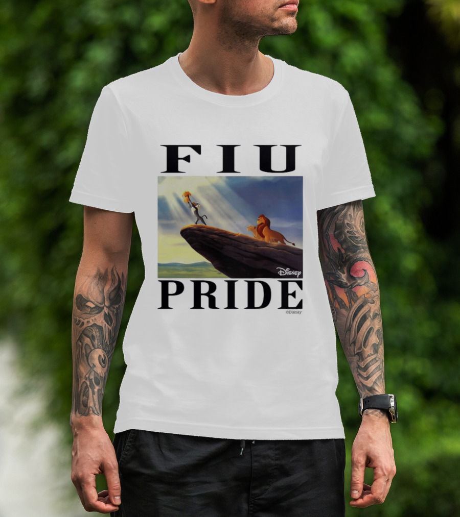 FIU Pride Florida International Golden Panthers Lion King Disney T-Shirt