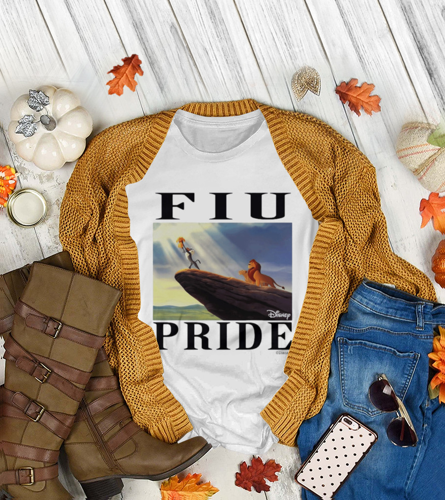 FIU Pride Florida International Golden Panthers Lion King Disney T-Shirt