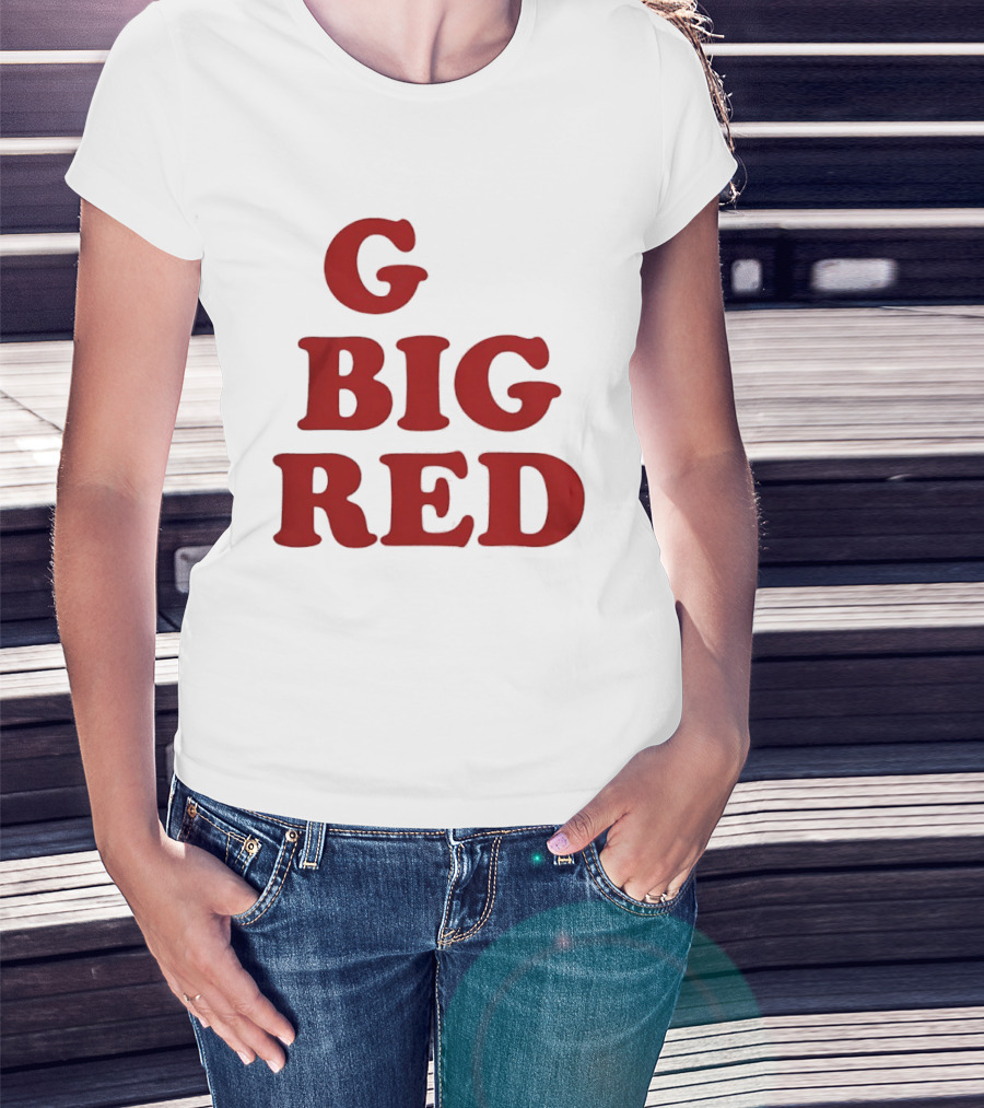 Nebraska Cornhuskers G Big Red Football Fan Gear T-Shirt