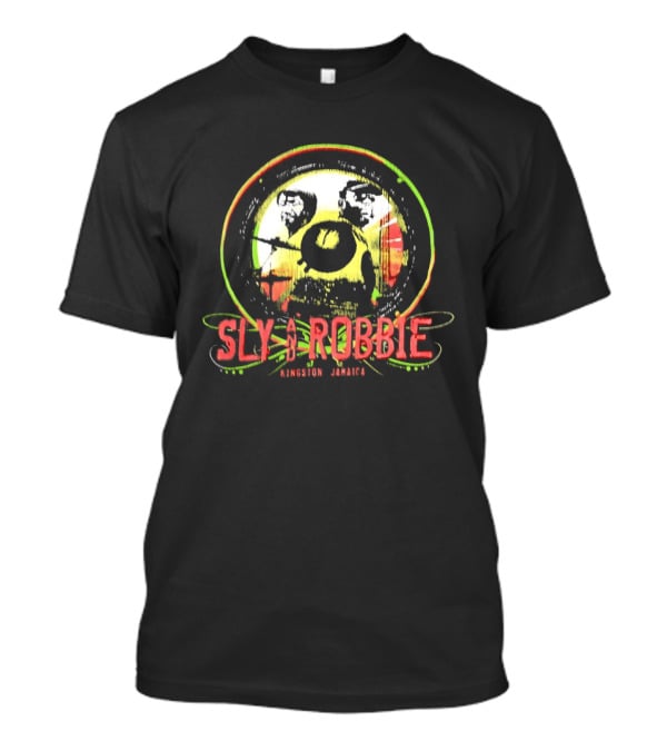 Sly And Robbie Iconic Kingston Jamaica Music Duo Reggae T-Shirt