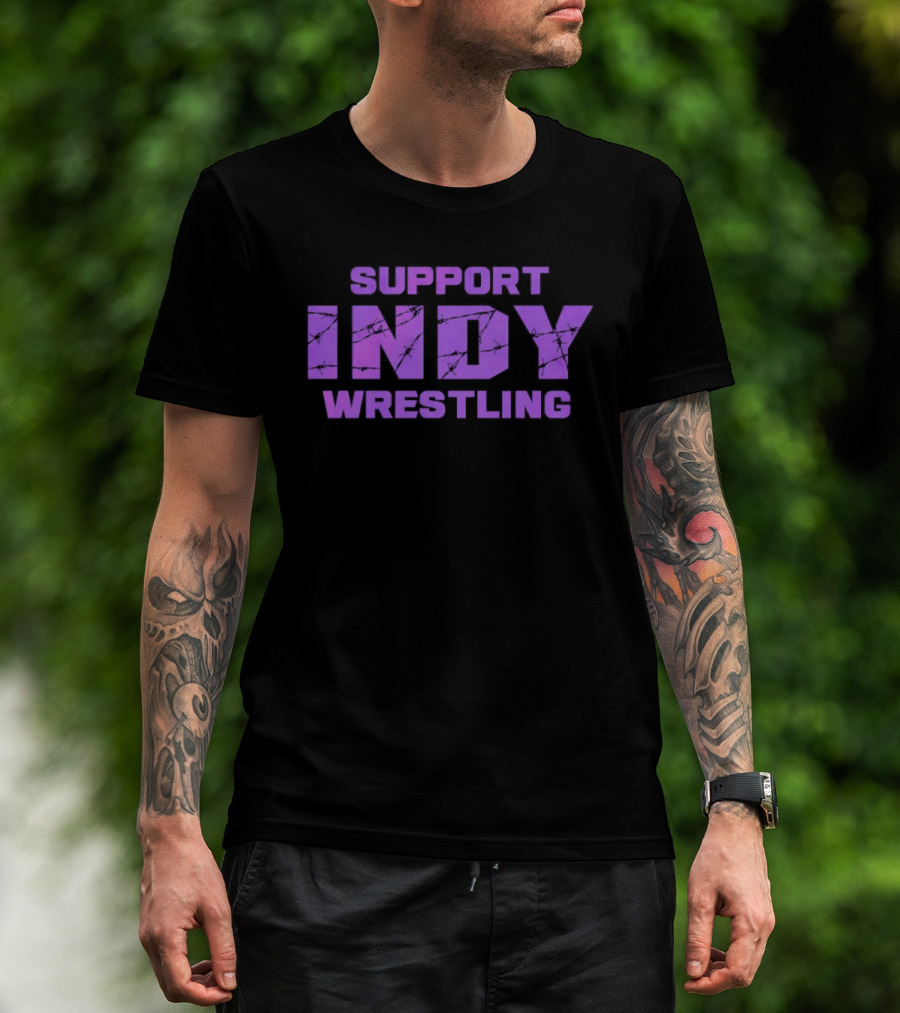 Support Indy Wrestling T-Shirt
