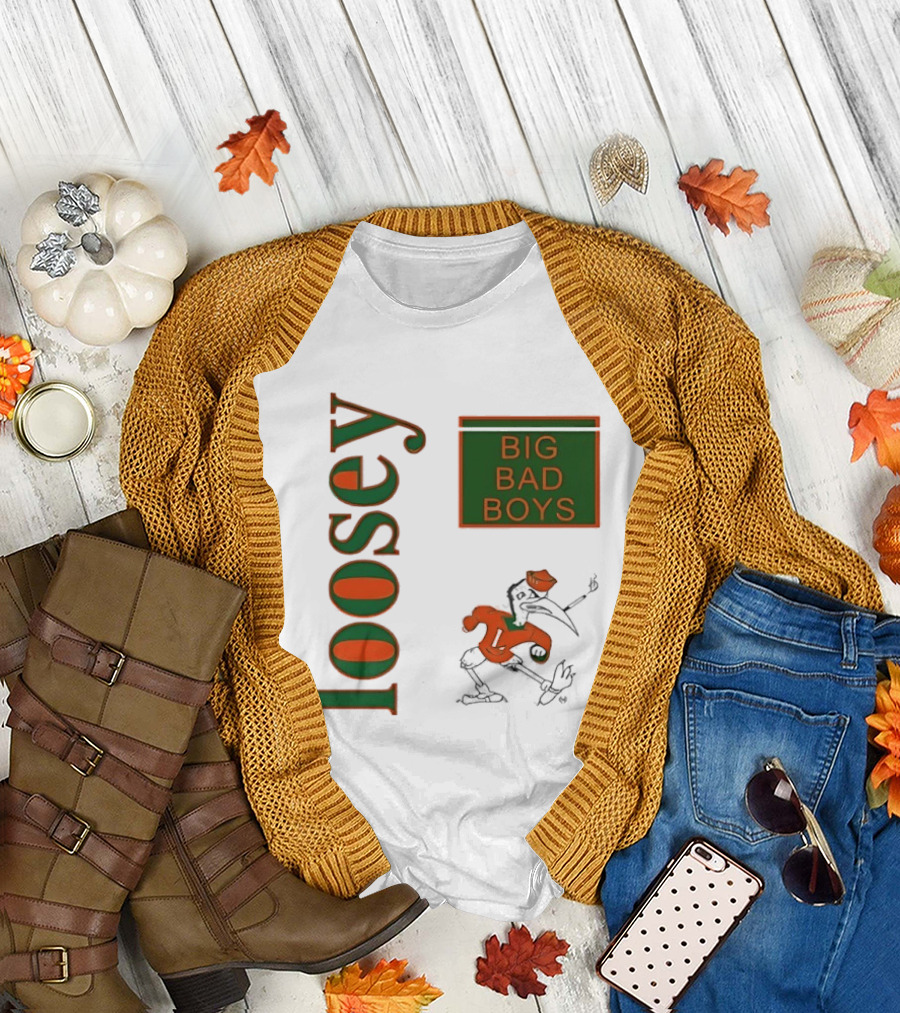 Big Bad Boys Loosey Miami Hurricanes T-Shirt