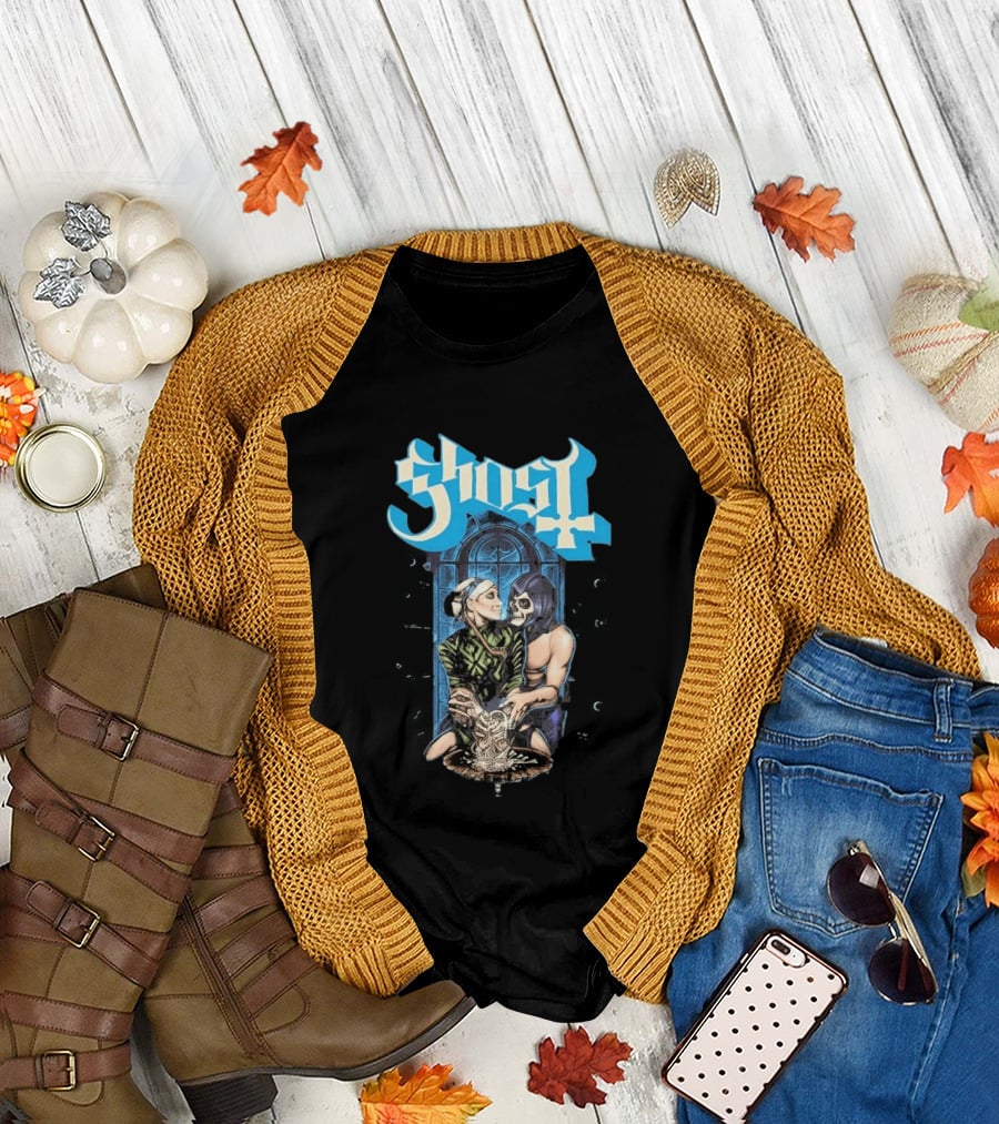 Ghost Skeleton Valentine Papa Nihil Sister Imperator Unchained Melody January 30 2026 T-Shirt