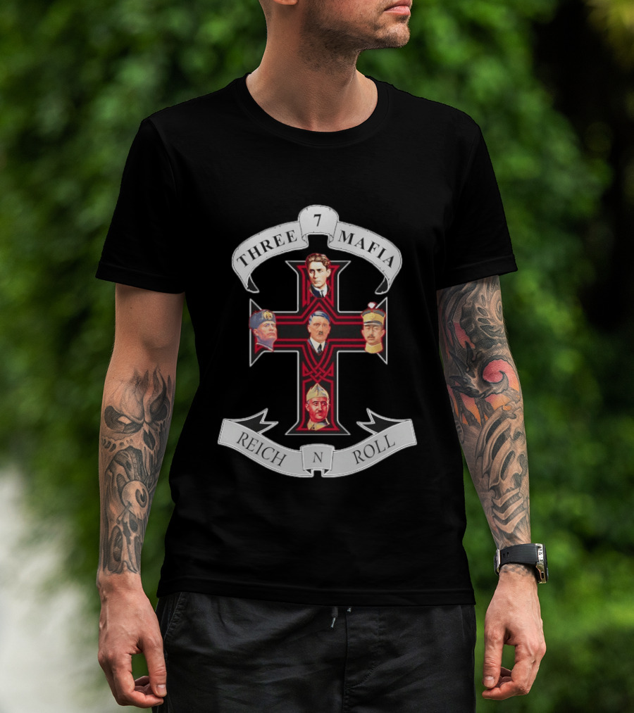 Three 7 Mafia Reich N Roll T-Shirt