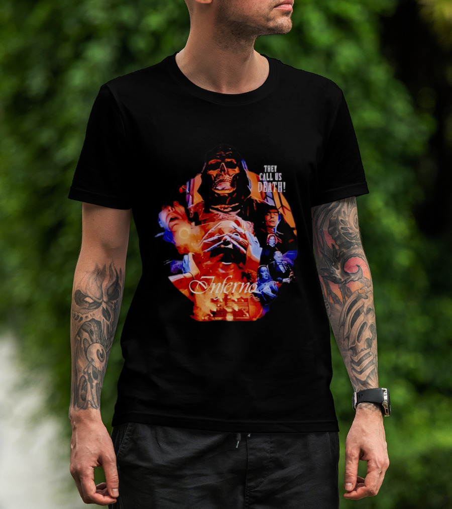 Inferno Dario Argento Film With Death T-Shirt