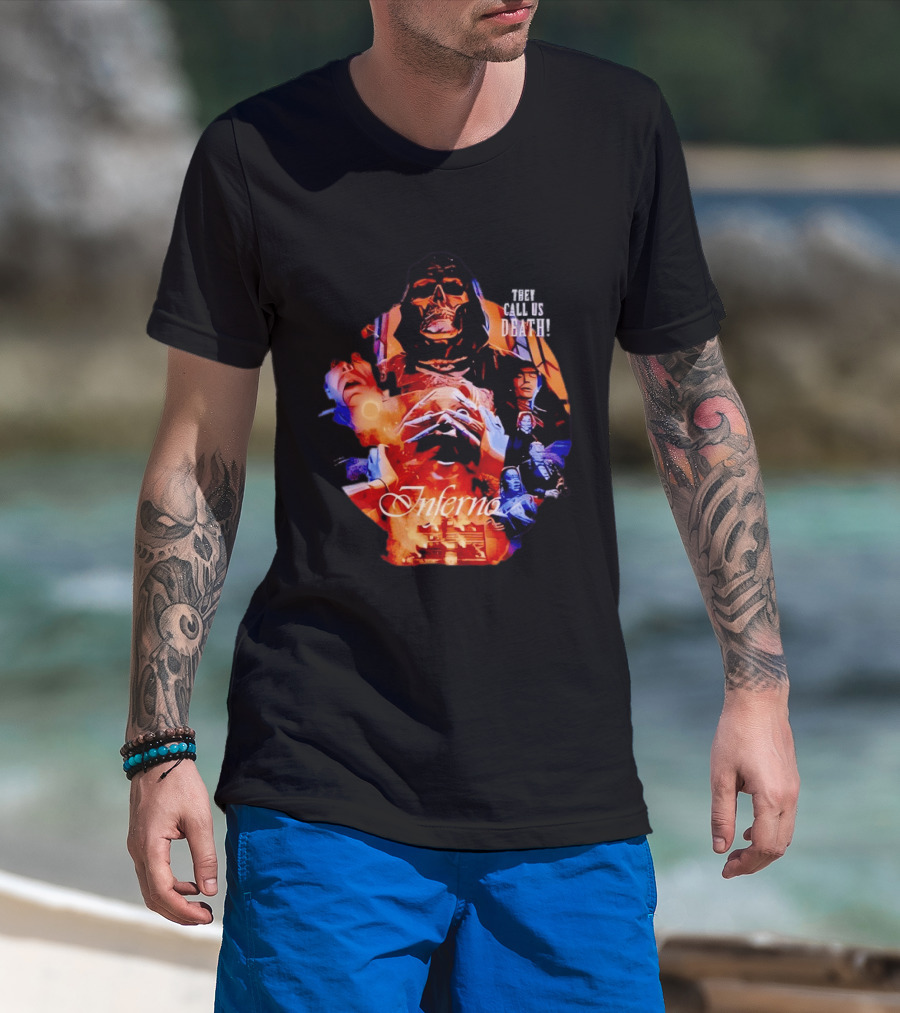 Inferno Dario Argento Film With Death T-Shirt