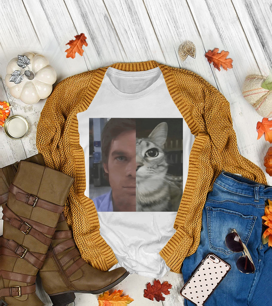 Half Human Half Cat T-Shirt