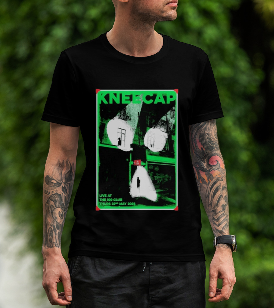 Kneecap Live At The 100 Club London 22nd May 2025 T-Shirt