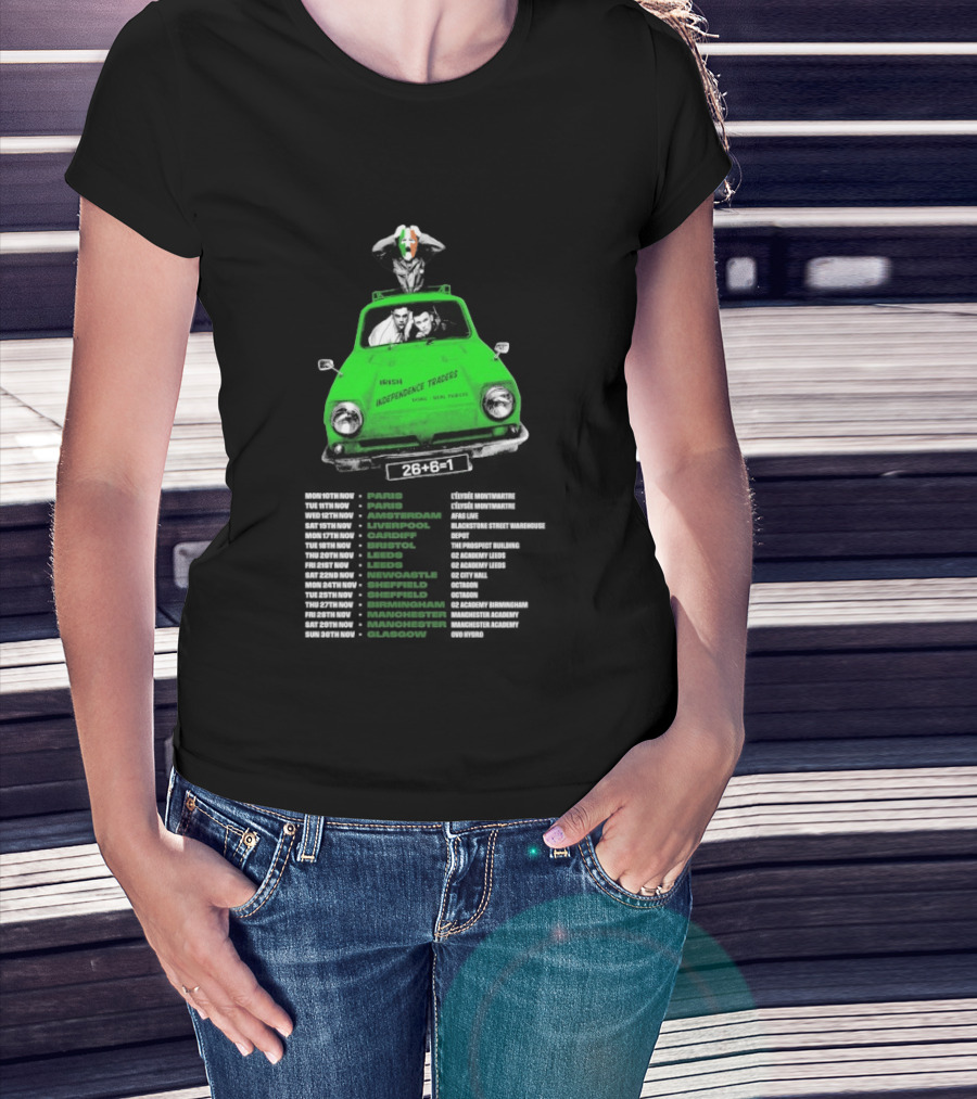 Kneecap Irish Independence Traders Tour 2026 Belfast Dublin Cork Galway Londonderry 26+6=1 T-Shirt