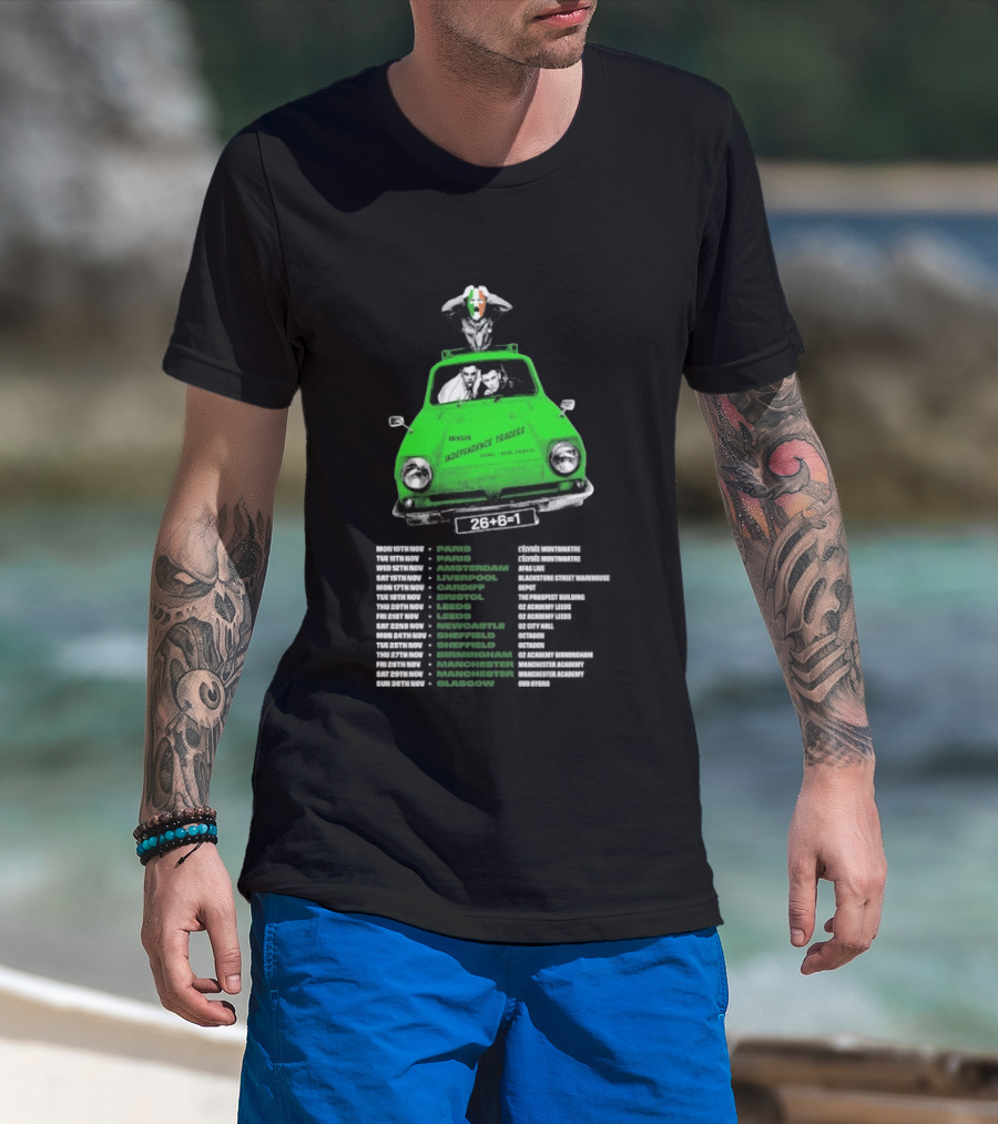 Kneecap Irish Independence Traders Tour 2026 Belfast Dublin Cork Galway Londonderry 26+6=1 T-Shirt