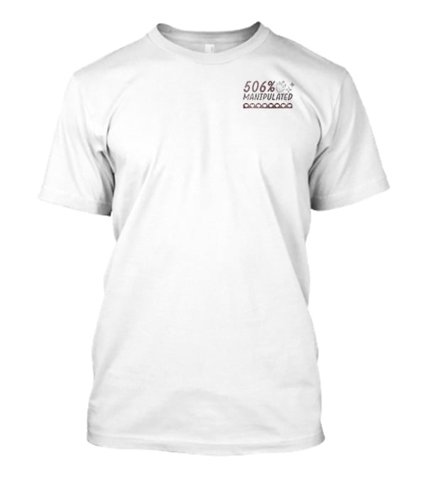 506 Percent Manipulated Distressed Block T-Shirt
