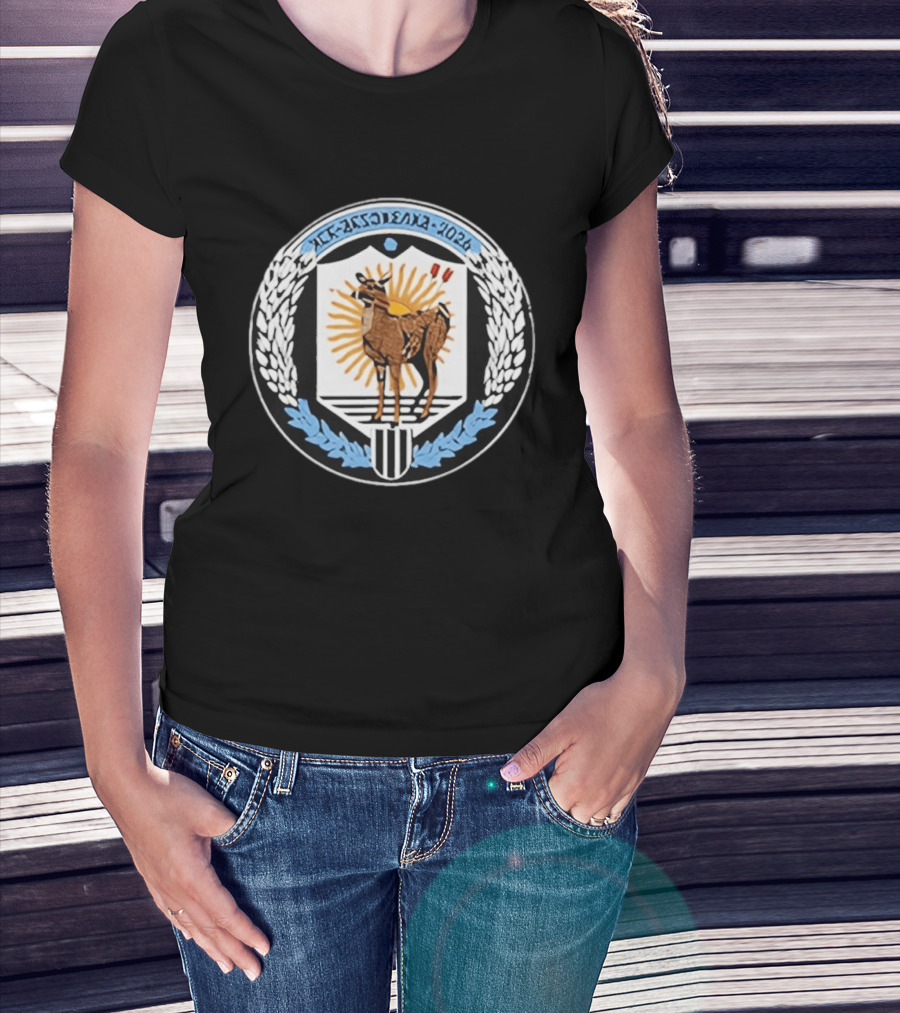 MCR Argentina 2026 Lama Emblem With Sun Laurel Leaves T-Shirt