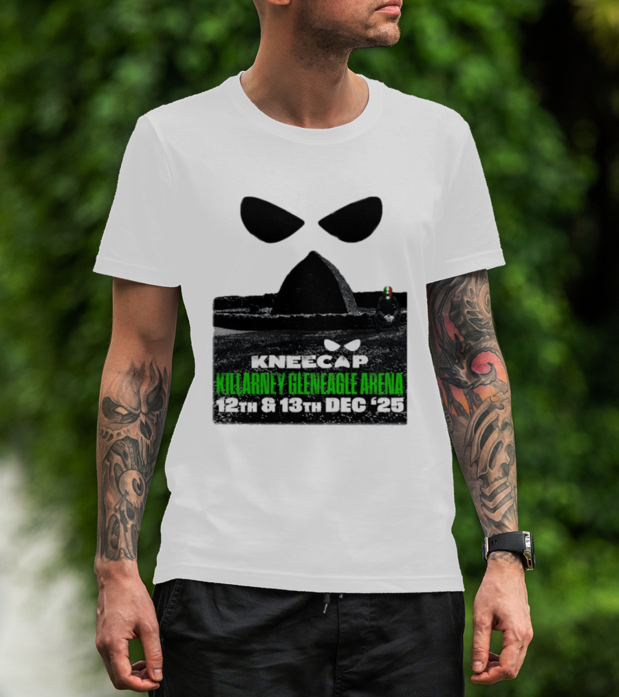 Kneecap Live At Killarney Gleneagle Arena December 12th And 13th 2025 T-Shirt