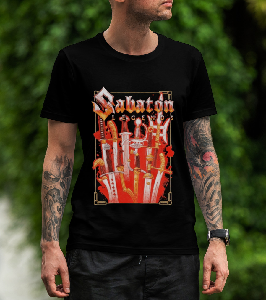 Sabaton Legends The Legendary Swords Collection T-Shirt