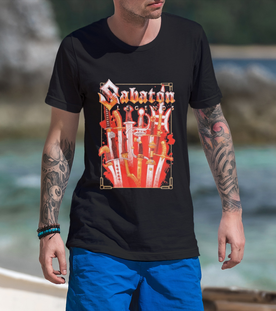 Sabaton Legends The Legendary Swords Collection T-Shirt