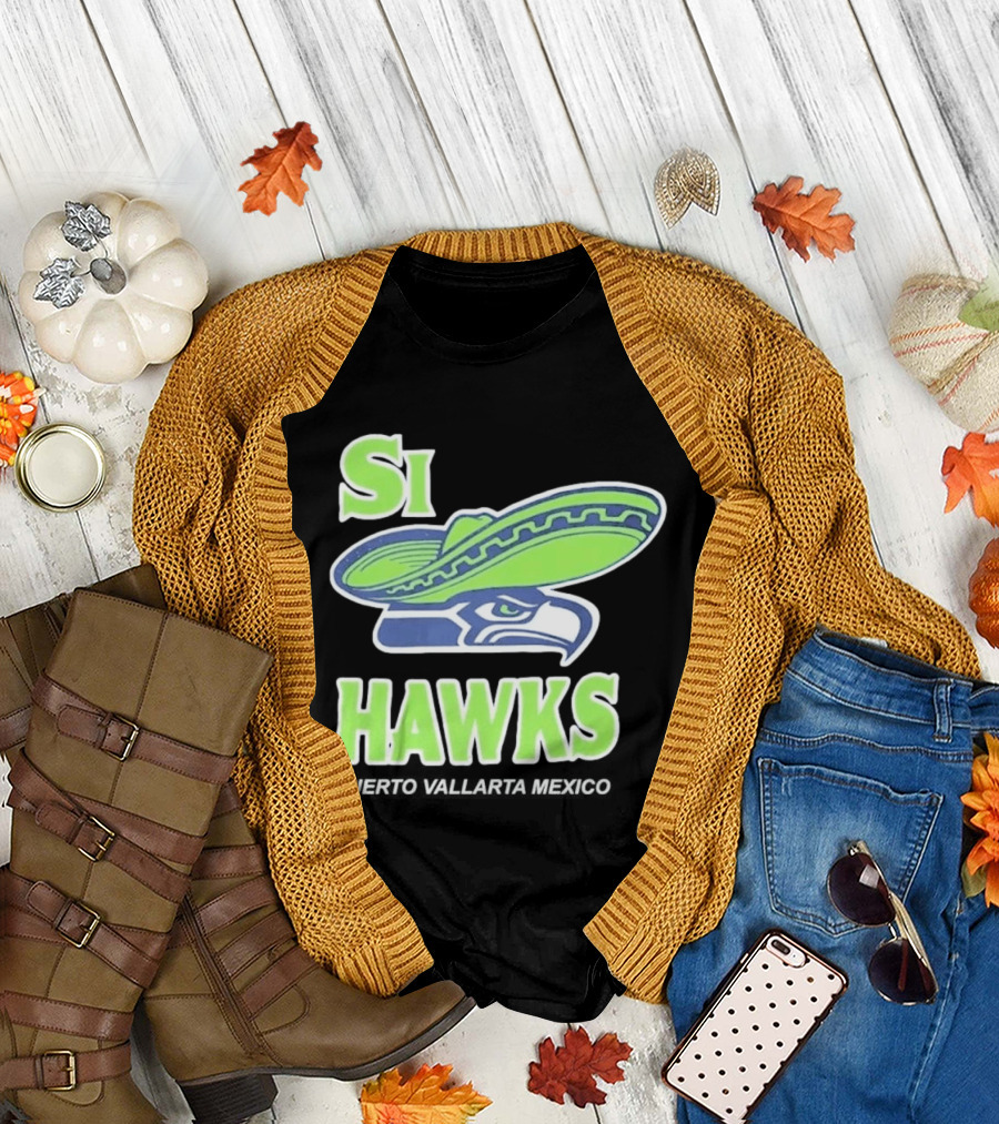 Si Hawks El Verdes De Nuevo T-Shirt
