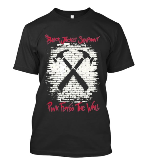 The Black Jacket Symphony Pink Floyd The Wall 2026 Tour T-Shirt