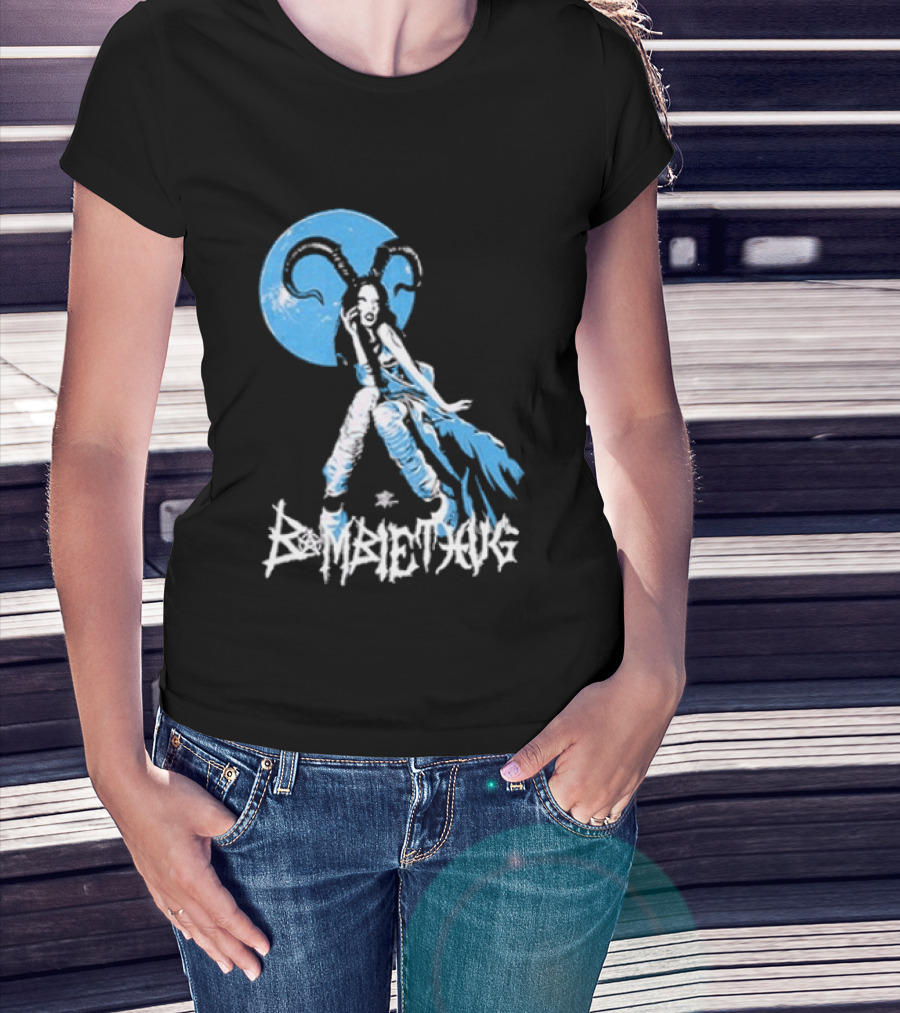 Bambie Thug Crown The Witch Tour 2024 Dates Ethereal Blue Warrior T-Shirt