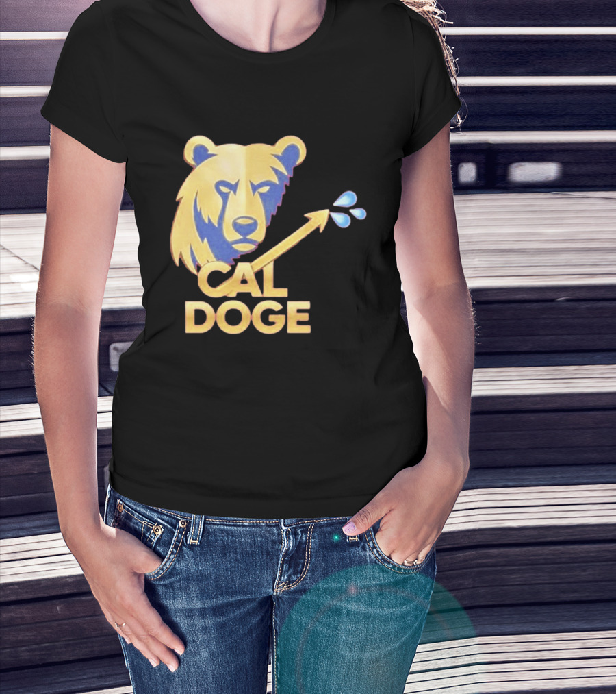 CAL DOGE California Bear Arrow Splash T-Shirt