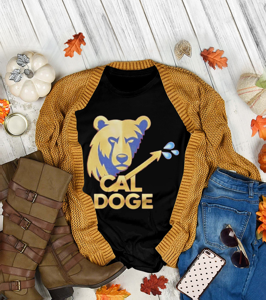CAL DOGE California Bear Arrow Splash T-Shirt
