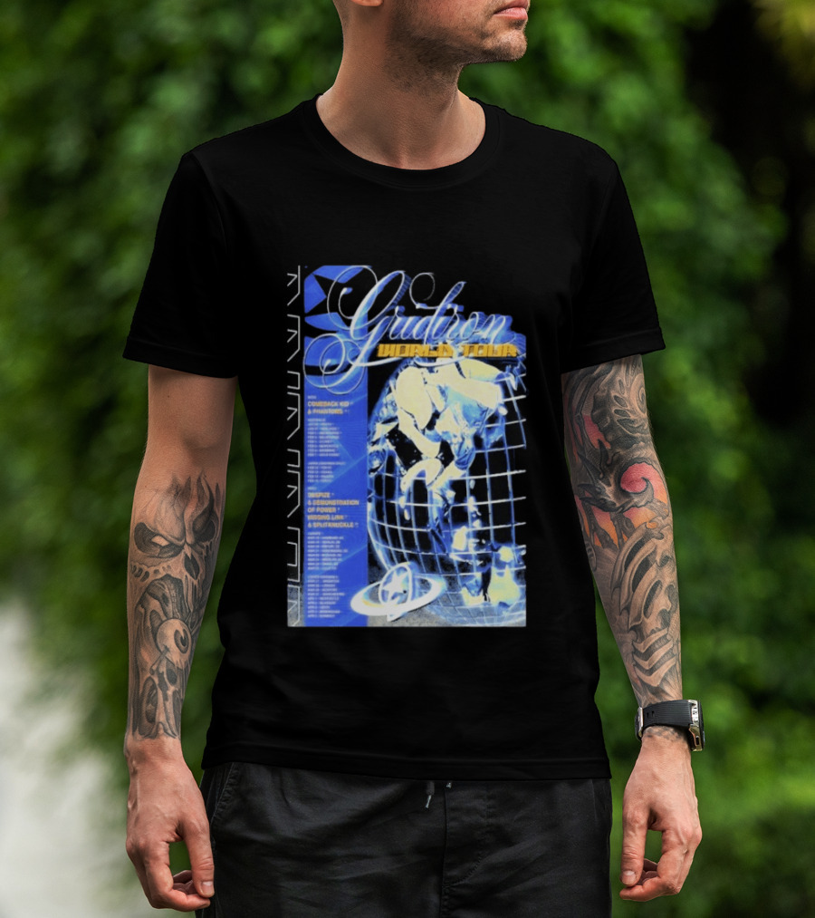 Gridiron World Tour 2026 Comeback Kid Phantoms Upsize Demonstration Of Power Scraping Lurk Blitzkrieg T-Shirt