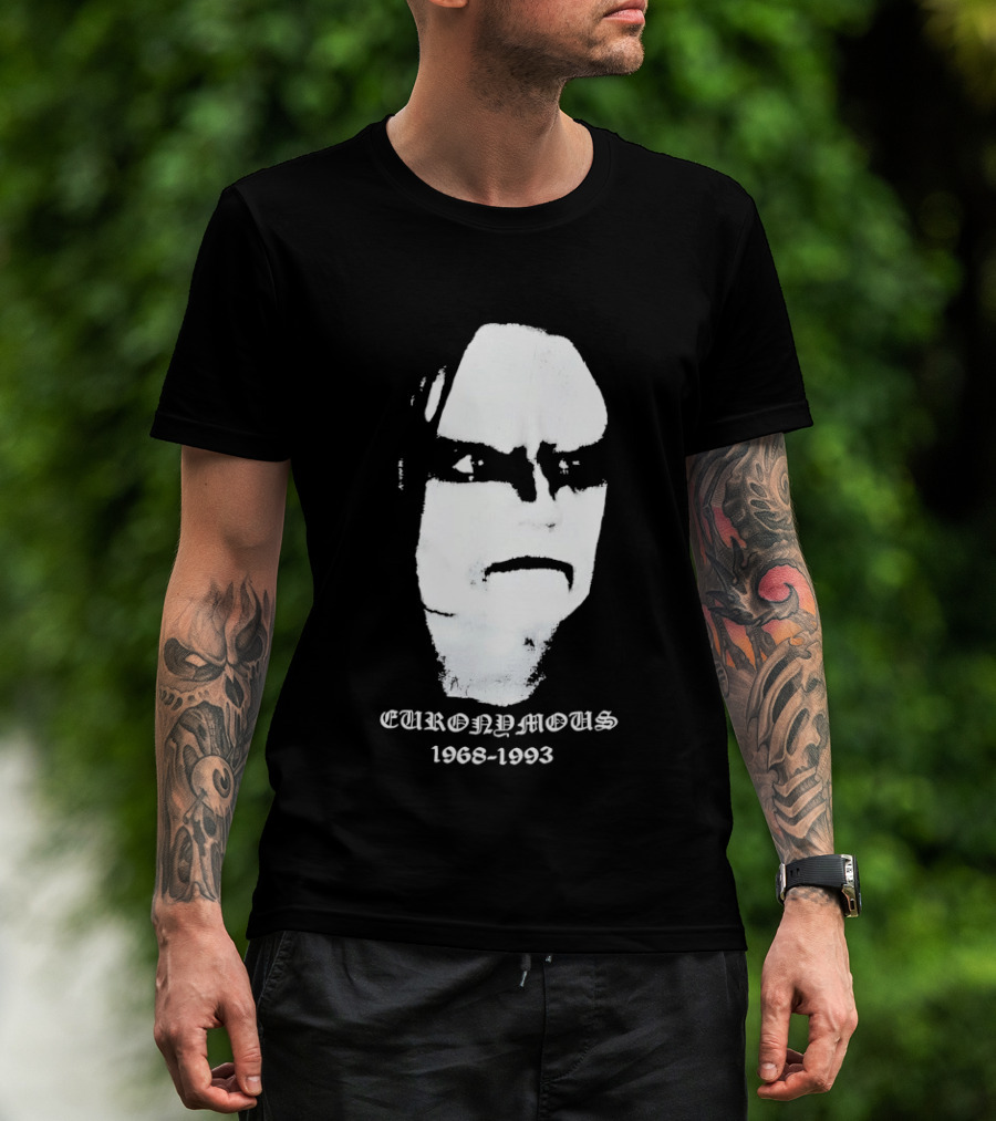 Euronymous 1968 1993 Face T-Shirt