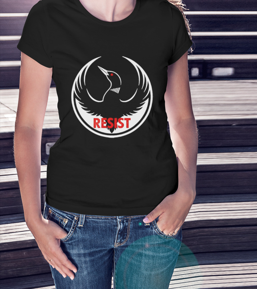 Resist Rebel Loon Alliance Phoenix T-Shirt
