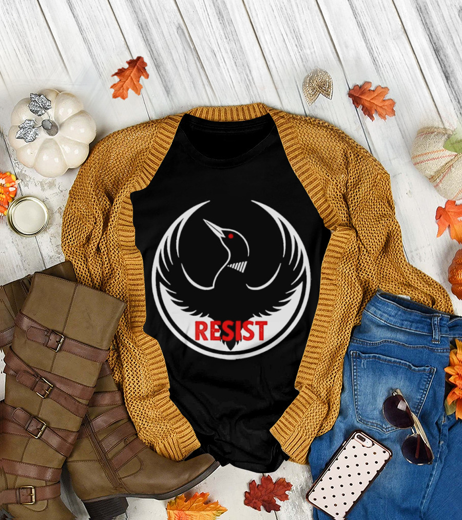Resist Rebel Loon Alliance Phoenix T-Shirt