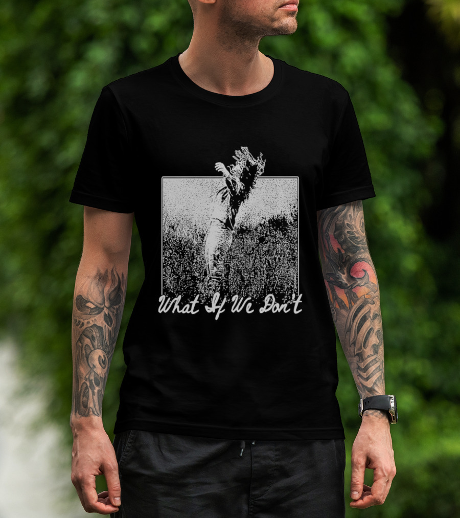 Ashley McBryde What If We Don't Cowboy Riding T-Shirt