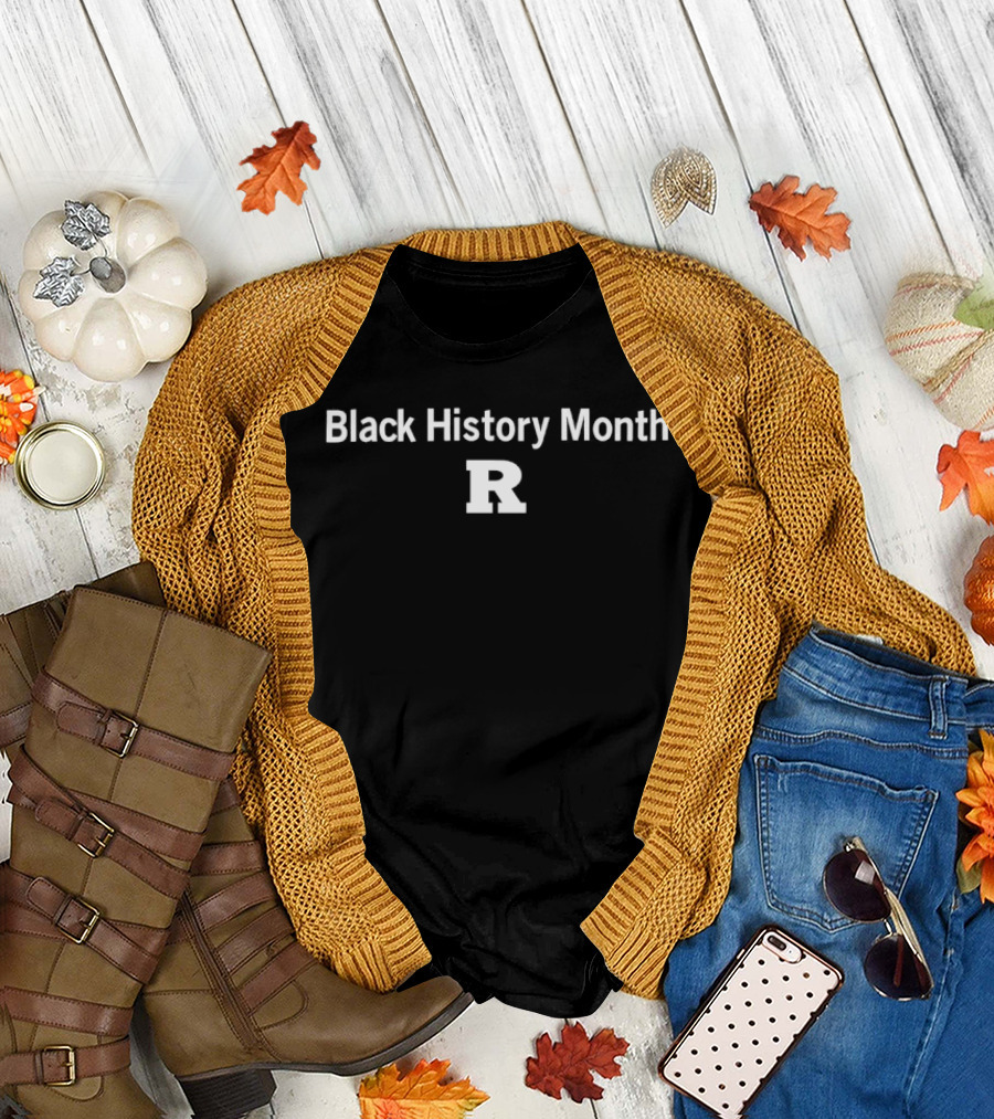 Rutgers Scarlet Knights Black History Month Celebration T-Shirt