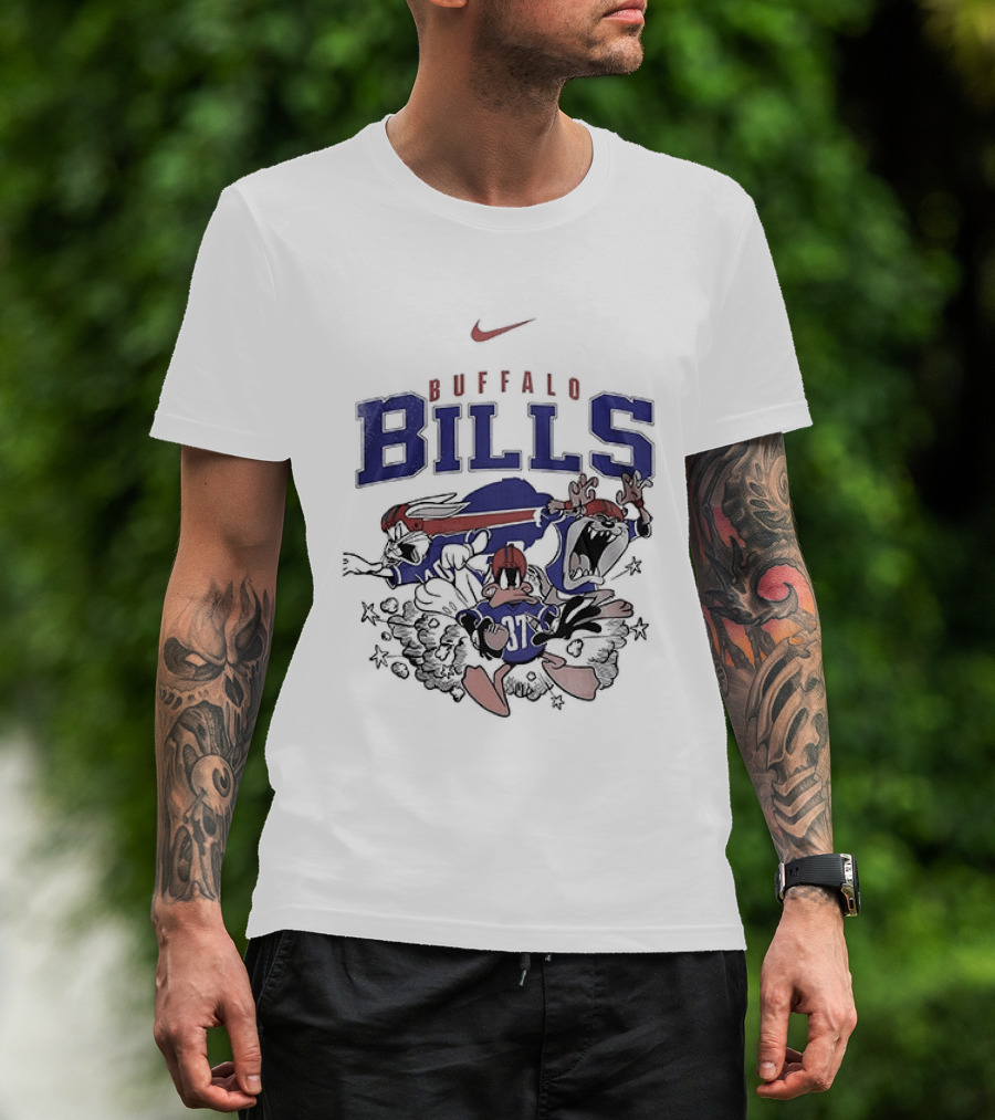 Buffalo Bills Looney Tunes Nike Collaboration T-Shirt