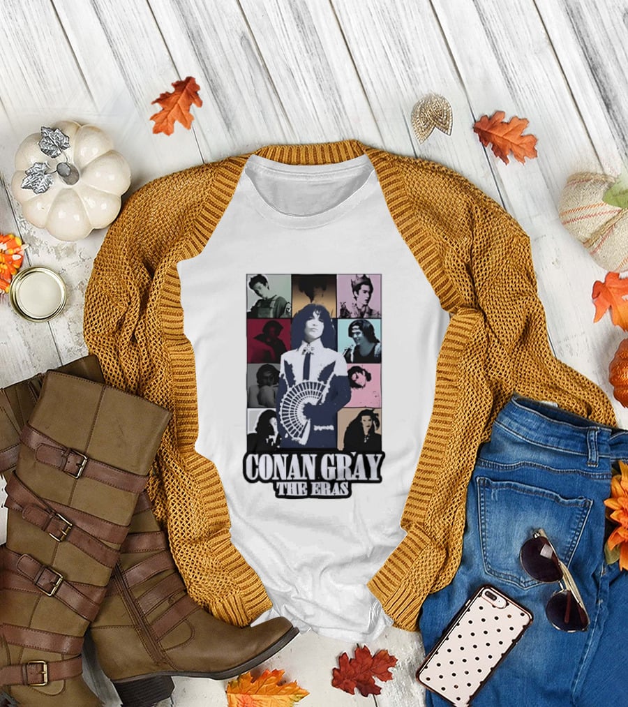 Conan Gray The Eras Tour Vintage Pop Collage T-Shirt