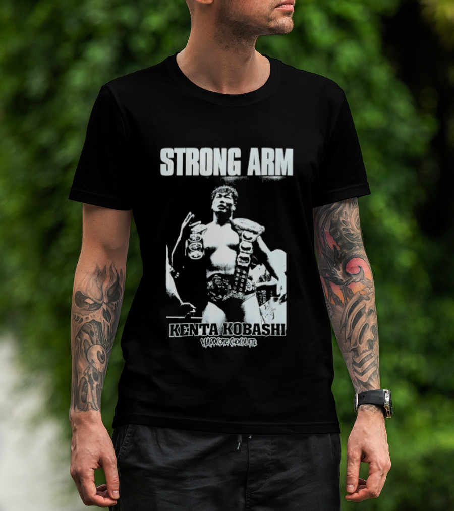Kenta Kobashi Strong Arm Wrestling Legend T-Shirt