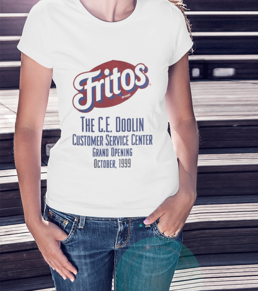 Fritos C.E. Doolin Customer Service Center Grand Opening October 1999 T-Shirt