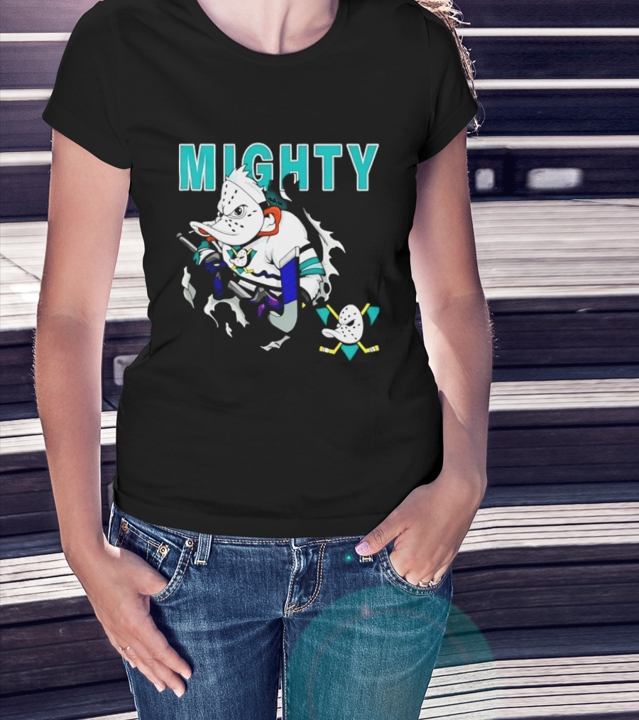 Anaheim Ducks Mighty Hockey Iconic Team T-Shirt
