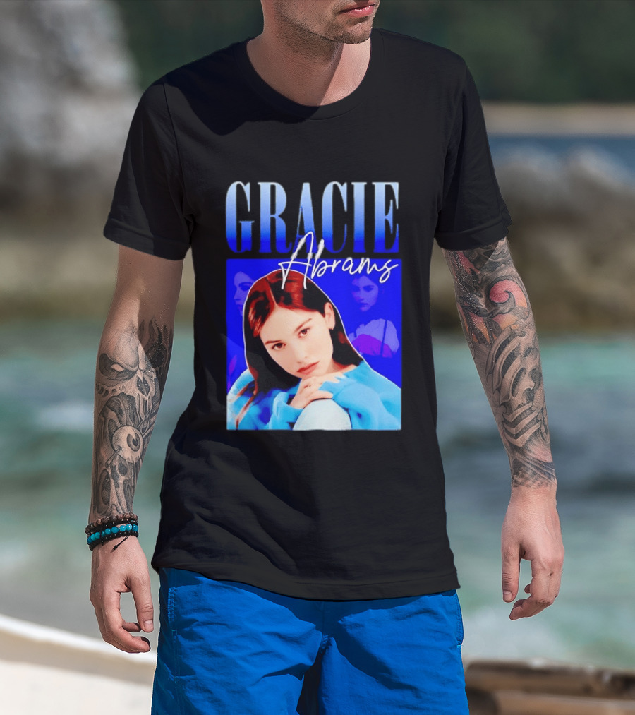 Gracie Abrams Blue Aesthetic T-Shirt