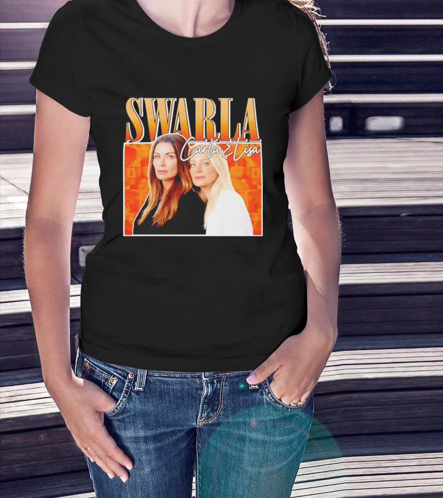 Swarla Carla And Lisa Iconic Orange T-Shirt