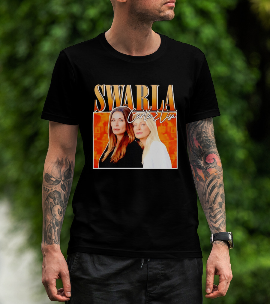 Swarla Carla And Lisa Iconic Orange T-Shirt