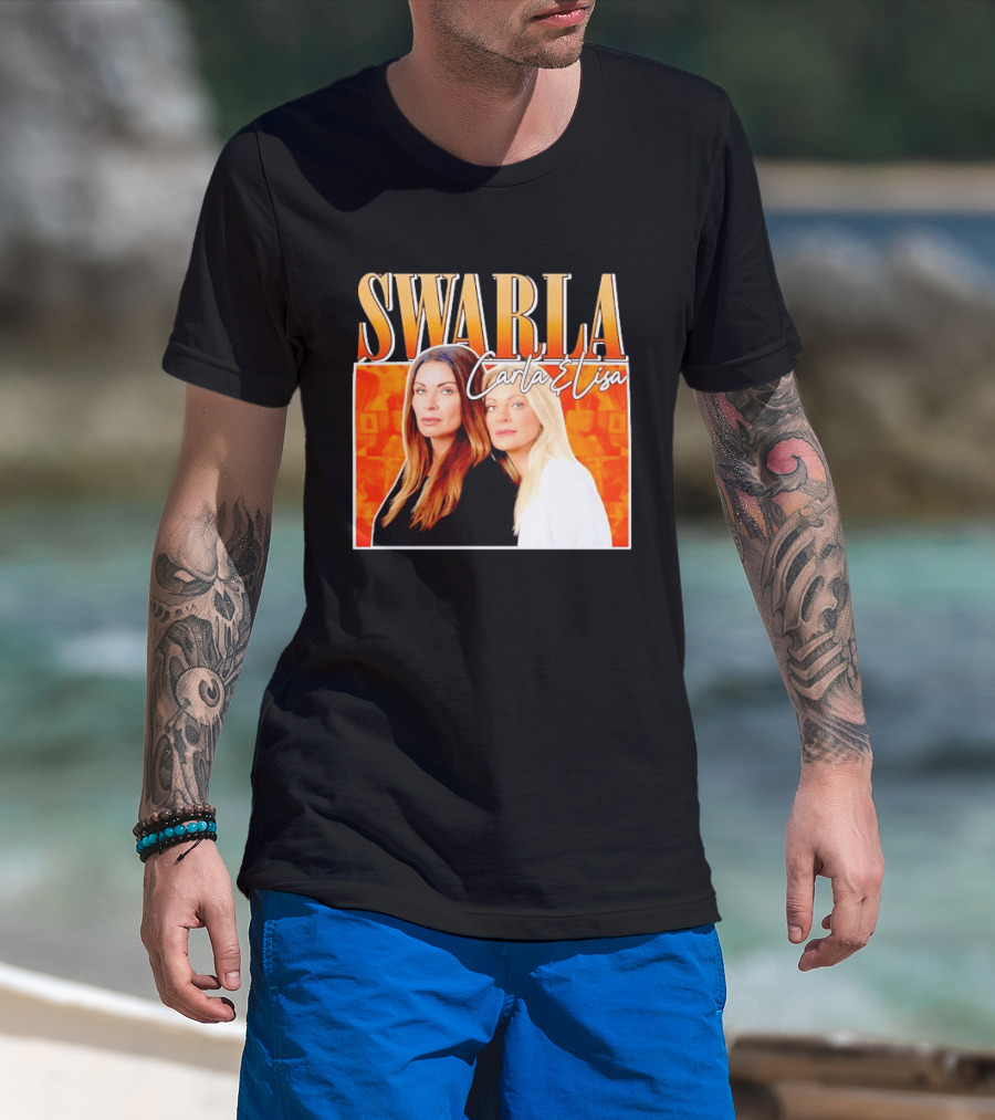 Swarla Carla And Lisa Iconic Orange T-Shirt